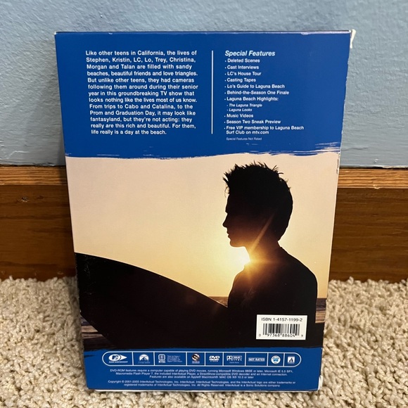 🎉HP 1/25🎉 Laguna Beach - The Complete First Season (3 Disc DVD Set) - Picture 2 of 3